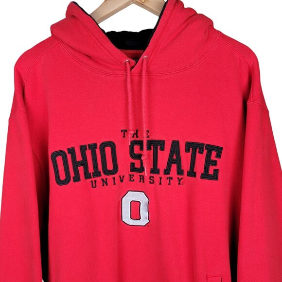 Vintage Ohio State Buckeyes Hoodie Men's XXL Foot Locker NCAA Embroidered Logo - Picture 1 of 7